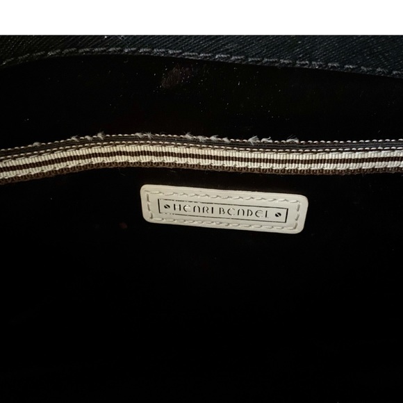 Henri Bendel West 57th Studded Tweed Satchel - Picture 6 of 9